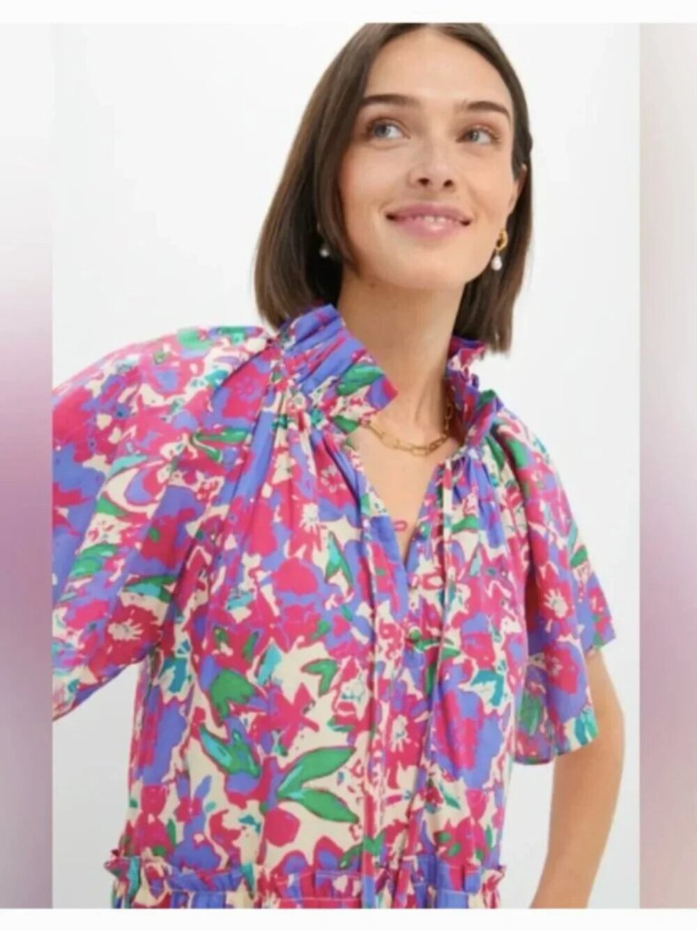 Tuckernuck Floral Mini Dress - Picture 7 of 8